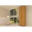 Armário Multiuso Lavanderia Iris c/ 2 Portas c/ Chave Cinamomo - ACP Armário Multiuso Lavanderia Iris c/ 2 Portas c/ Chave Cinamomo - ACP