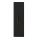 Armário Multiuso Lumina Organizador 2 Portas Sapateira Preto