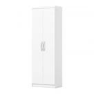 Armário Multiuso Margarida 02 Portas Branco Armário Multiuso Margarida 02 Portas Branco