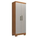 Armário Multiuso Max Plus 2 Portas Cinamomo Areia Fosco - Zanzini