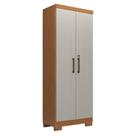 Armário Multiuso Max Plus 2 Portas Cinamomo Areia Fosco - Zanzini