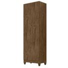 Armario Multiuso New Iris 2 Portas 181x55 Cm Castanho Wood Armario Multiuso New Iris 2 Portas 181x55 Cm Castanho Wood
