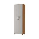 Armário Multiuso NT 4020 - 2 Portas 4 Prateleiras MDP - Notável