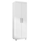 Armário Multiuso Sabrina 2 Portas Branco AJL Armário Multiuso Sabrina 2 Portas Branco AJL
