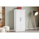 Armário Multiuso Sala Zafira c/ 2 Portas Branco - Henn