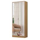 Armário Multiuso Sapateira 2 Portas com Espelho Grife Amêndola Touch 21510 Demóbile Armário Multiuso Sapateira 2 Portas com Espelho Grife Amêndola Touch 21510 Demóbile