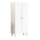 Armário Multiuso Sapateira Dispensa Pietra 70cm Com 2 Portas -