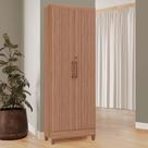 Armário Multiuso Slim 100 MDF 2 portas com Chave e kit de pés