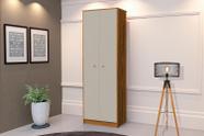 Armário Organizador Multiuso 2 Portas Office Escritório OffWhite com Nature - Rede Móveis