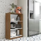 Armário Organizador Multiuso para cozinha 2 prateleiras 3 nichos Star.