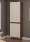 Armário Paneleiro Alto 80cm com pés 4 portas 1305 Linha Conecta Genialflex