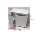 Armário para Botijão de gás com Porta latas, Porta temperos