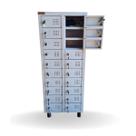 ARMÁRIO PARA CELULAR 20 PORTAS 122x43x28 CM C/ CHAVE