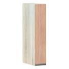Armário Para Cozinha 15cm 1 Porta Legno Crema C/Cumaru