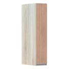 Armário Para Cozinha 15cm 1 Porta Lis Legno Crema C/Cumaru