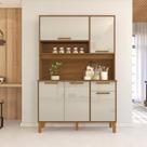 Armário para Cozinha 5 Portas 1 Gaveta Roma