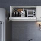 Armário para Cozinha Aéreo sem Portas Light
