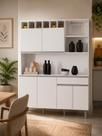 Armário Para Cozinha Kit Alice Ambiente Branco Ajl