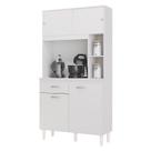 Armário para Cozinha Kit Duda 90 cm Branco Poquema Armário para Cozinha Kit Duda 90 cm Branco Poquema