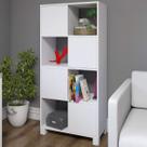 Armário para Escritório Wally 4 Portas 4 Nichos Branco - Artany Armário para Escritório Wally 4 Portas 4 Nichos Branco - Artany
