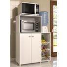 Armário para Forno e Microondas Multimóveis 2 Portas FG2531 Branco