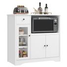 Armário para micro-ondas HORSTORS branco 90 x 40 x 82 cm com armazenamento
