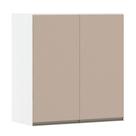 Armário Perola 70cm 2 Portas Branco Polar C/Connect