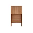 Armário Ponte Modulado Aéreo Solteiro Rizon/Linea c/ 3 Portas Cumaru - Novo Horizonte