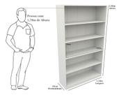 Armário Prateleira Multiuso M4 Vitrine Loja Closet Livro Mdp