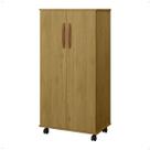 Armário Quarto Multiuso Prateleira Sapateira Organizadora 2 Portas Hall De Entrada Nara - Outlet Plus