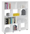 Armário rack livreiro book com 10 nichos - artely Armário rack livreiro book com 10 nichos - artely