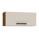 Armário Refrigerador 700 Ametista Nogueira Off White