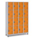 Armário Roupeiro Aço 16 Portas 19113041Cm Volume C/ Tranca