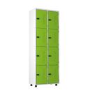 Armário Roupeiro Aço 8 Portas Academia Guarda Volume Verde Armário Roupeiro Aço 8 Portas Academia Guarda Volume Verde