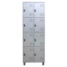 Armário Roupeiro De Aço Guarda-Volume Locker Vestiário 08 Portas Pequenas