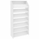 Armário Sapateira Vertical 30x67x137,5cm Branca 7 Prateleiras SA3403 Tecnomobili Armário Sapateira Vertical 30x67x137,5cm Branca 7 Prateleiras SA3403 Tecnomobili
