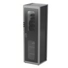 Armário Smart System para Ferramentas 1 Porta, 29 Caixas Plásticas BIN e Visor Tramontina PRO Cinza