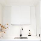 Armário Suspenso 02 Portas 60 cm em MDF Branco Moveara