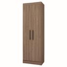 Armário Utilitário Multiuso 2 Portas 4 Prateleiras Luciane Cozinha Opala 180x56x37cm