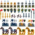 Armas medievais e acessórios Knights Block Toy MIUTRUE