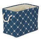 Armazenamento de animais de estimação Bone Dry Paw and Bone Trellis Small Navy