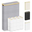 Armazenamento de papel higiênico SpaceAid Extra Large Grey