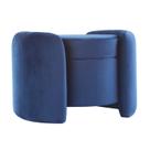 Armazenamento estofado Ottoman Modway Nebula Velvet 54x53x71cm