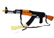 Arminha Brinquedo Com Som e Luzes AK 838 Soud Gun 73CM Inofensivo