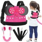 Arnês de caminhada de segurança infantil Leash Accmor 3 em 1 para meninas