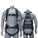 Arnês de segurança AFP Fall Protection Premium Black com Hi-Viz Lime