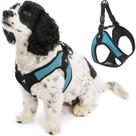 Arnês Gooby Turquoise X-Small, fácil de ajustar para cães pequenos