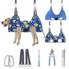 Arnés Hamaca para Grooming de Perros y Gatos PAWCHIE Azul Marino