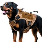 Arnês para cães Bruvoalon Heavy-Duty Tactical para cães grandes
