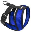 Arnês para cães Gooby Comfort X Head em azul para cães médios
